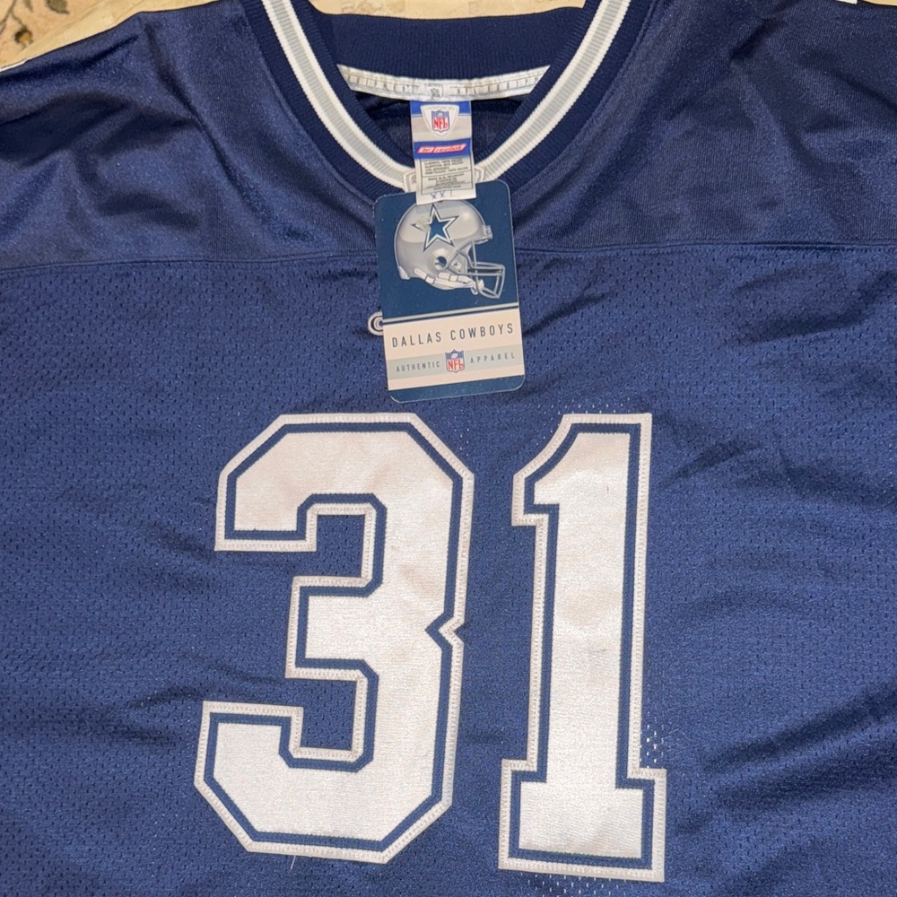 Dallas Cowboys 31 Roy William Jersy Blue and White Men's Jersey -XXL